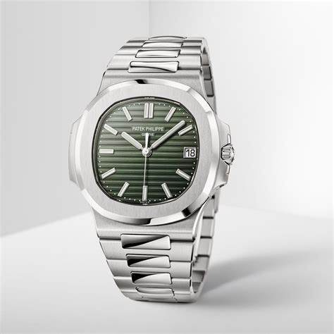 patek philippe nautilus grün diamant|philippe patek nautilus diamant.